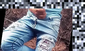 jeans masturbation