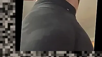 ass in leggings