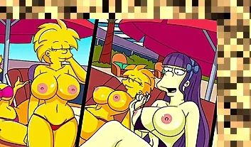 big boobs lesbian anime