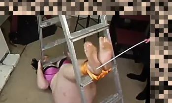 lesbian foot slave