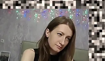 hot brunette webcam show