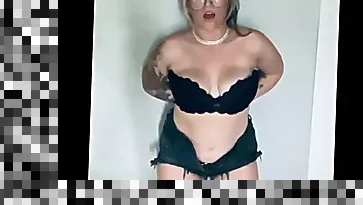 big tits bikini solo