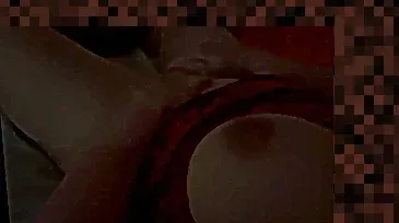 big tits solo masturbating