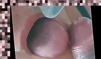 amateur couple cum kiss