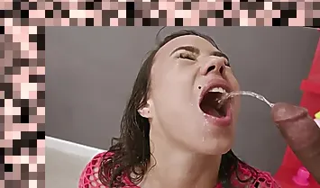 blowjob cum in mouth