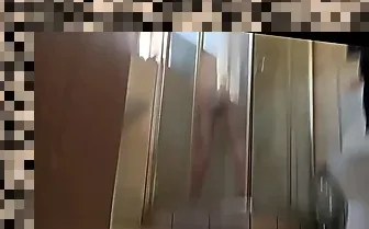 sister caught in shower