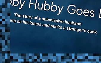 husband sucks cock
