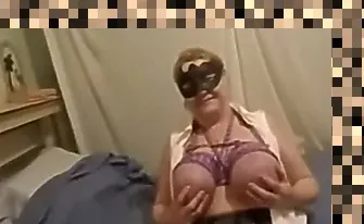 granny tied tits