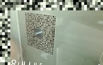 en la ducha