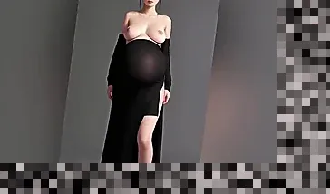 pregnant asian