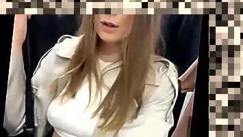girl masturbating in public