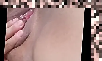 small tits solo masturbation