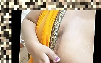 indian saree big tits