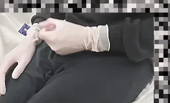 latex gloves masturbation