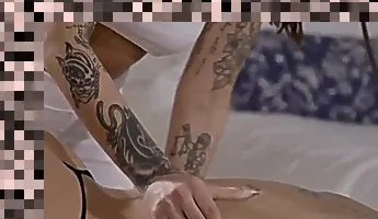 lesbian massage big boobs