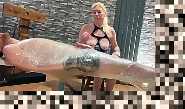 femdom handjob ruined orgasm