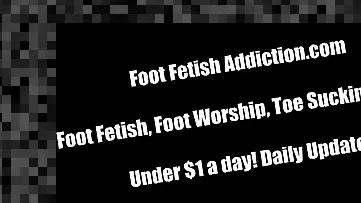 femdom foot worship