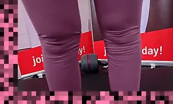 girl in yoga pants