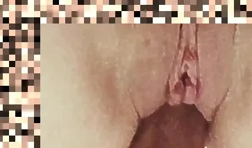 close up creamy pussy