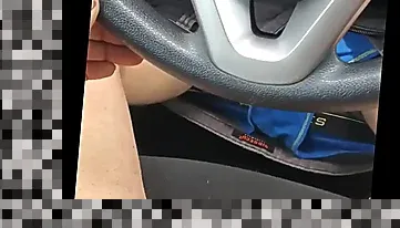 masturbating in car