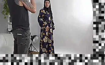 arab muslim hijab handjob