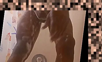 big cock shower