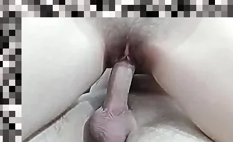 wifes hairy pussy fucked