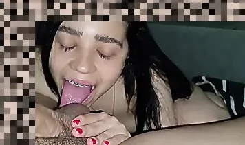 she male licking ass