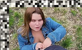 cum on girl public