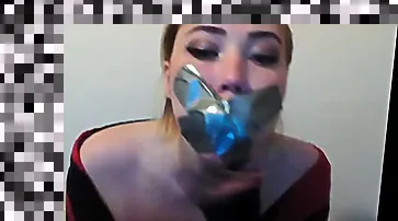 duct tape gagged fetish