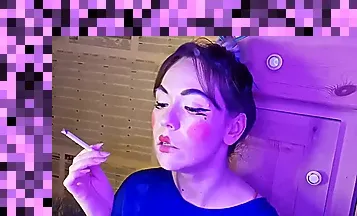 japanese girl smoking fetish