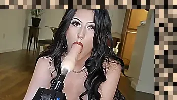 sloppy gagging throat fuck