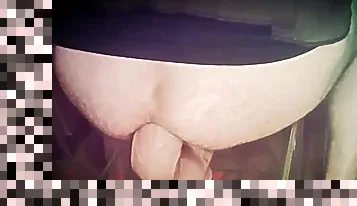 anal dildo riding