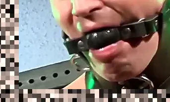mouth gagged bondage