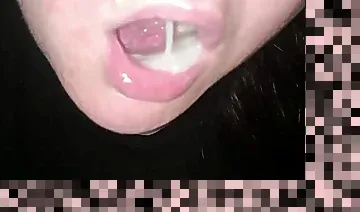 cum in mouth compilation