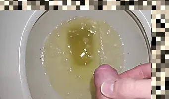 toilet peeing