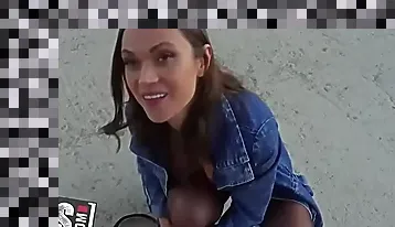 cum on girl public