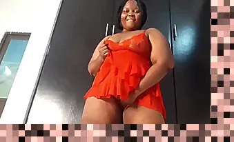 bbw ebony solo squirt